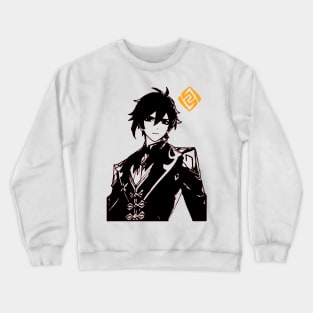 Zhongli Genshin Impact Crewneck Sweatshirt